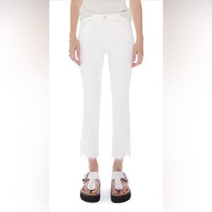 Women’s size 26 white crop jean